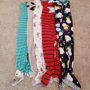 Boys 24m Carters Fleece Pajamas LOT